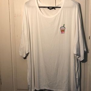 White milkshake t-shirt